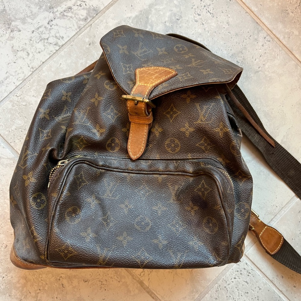 Louis Vuitton Monogram MM Montsouris Backpack